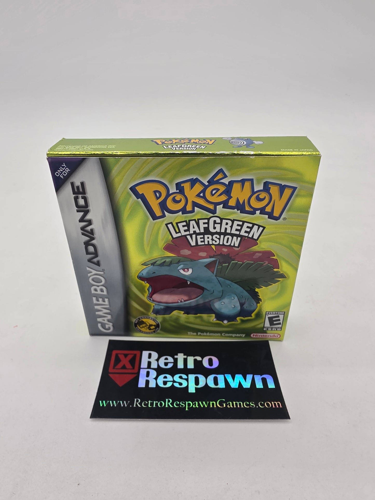 Pokemon LeafGreen Version [No Transfer Varient] - GameBoy Advance (Complete)