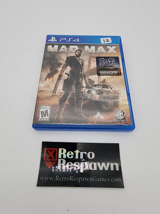 Mad Max - Playstation 4 (Complete)