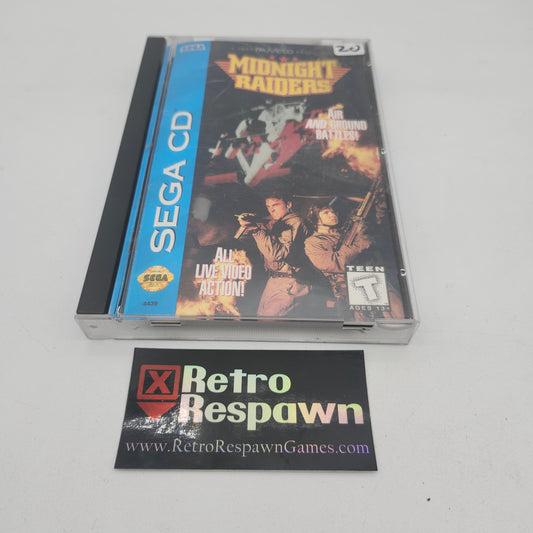 Midnight Raiders - Sega CD (Complete)