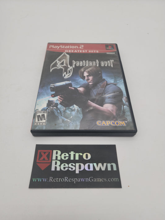 Resident Evil 4 [Greatest Hits] - Playstation 2 (Complete)