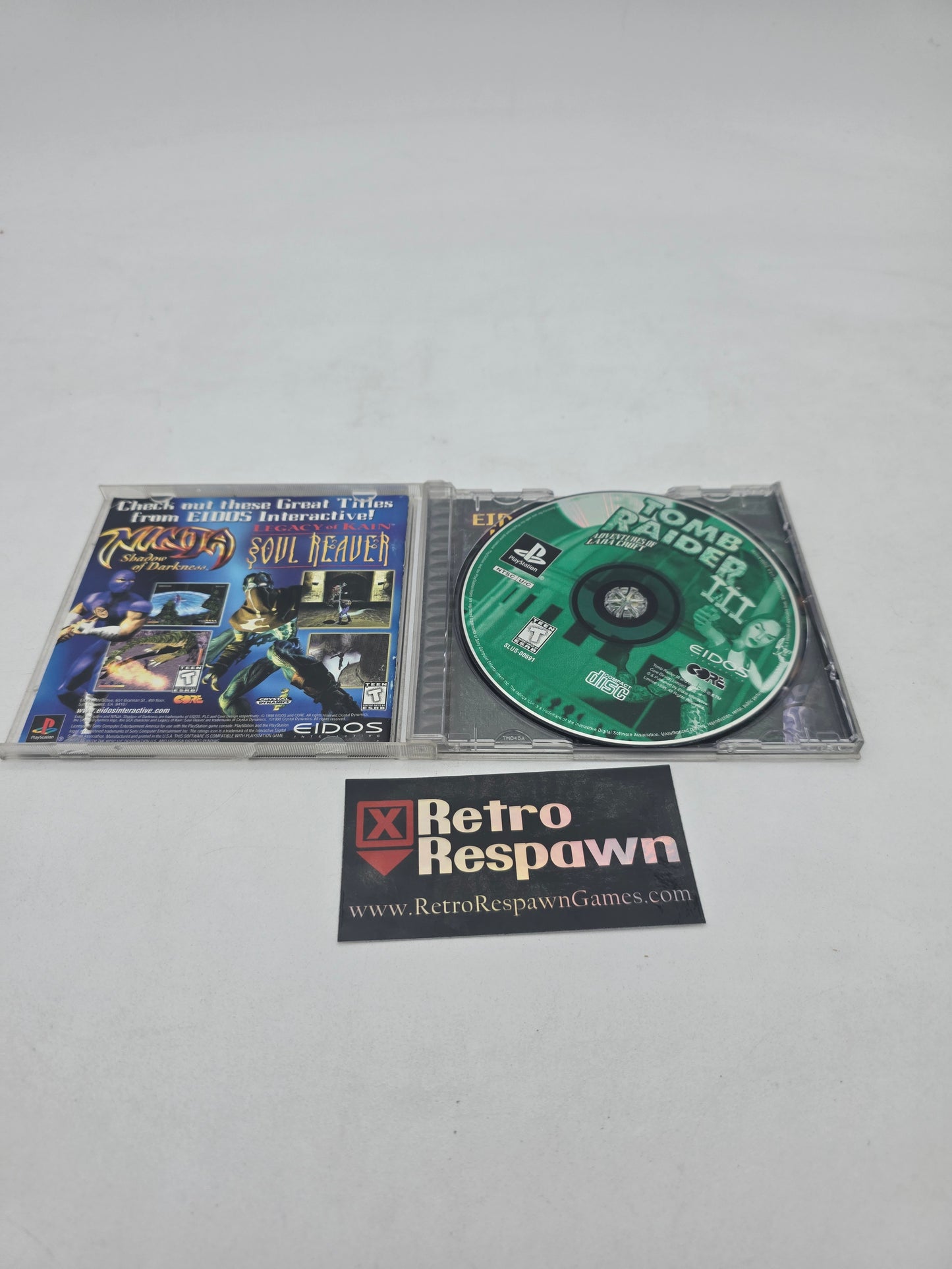 Tomb Raider III - Playstation (Complete)