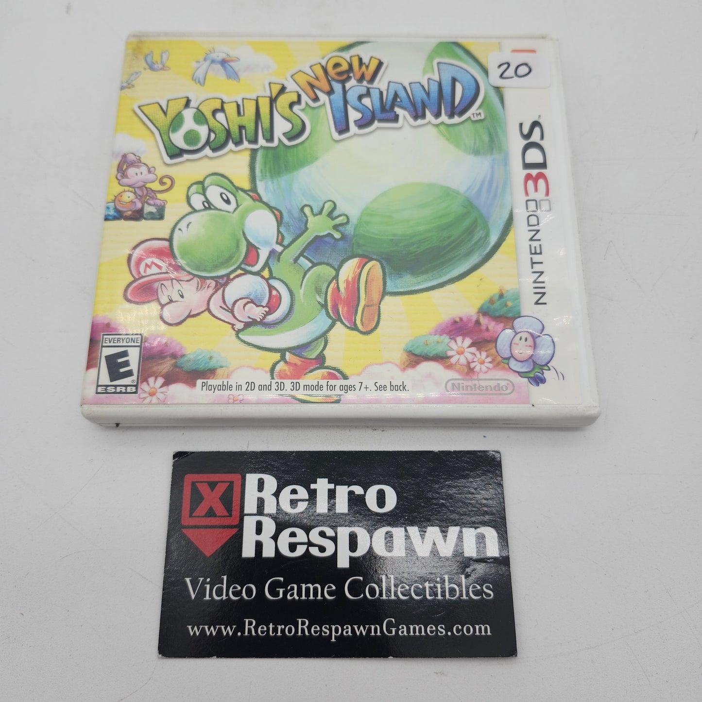 Yoshi's New Island - Nintendo 3DS (Complete)