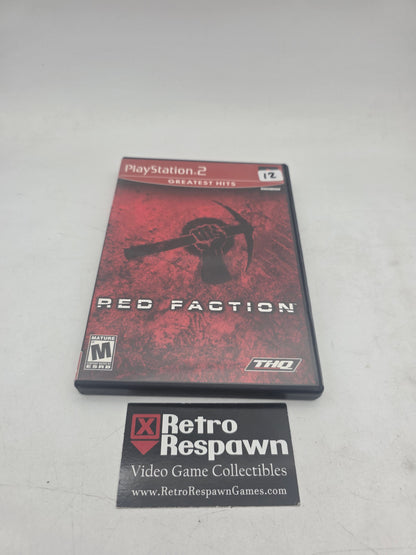 Red Faction [Greatest Hits] - Playstation 2 (Complete)
