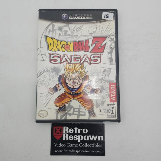 Dragon Ball Z Sagas - Gamecube (Missing Manual)