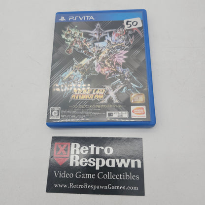 Super Robot Wars X [Premium Anime & Sound Edition] - JP Playstation Vita (Complete)