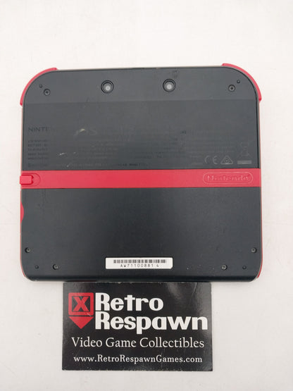 Nintendo 2DS Black and Red - Nintendo 3DS (Console + Charger)