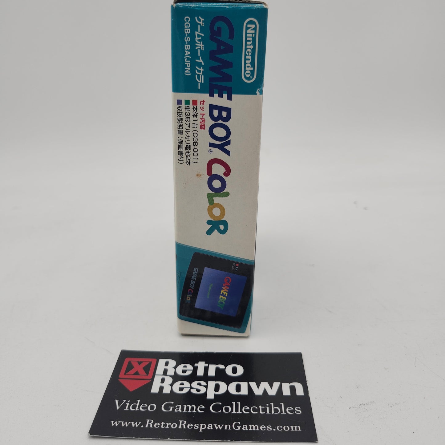 Game Boy Color Teal Console - JP GameBoy Color (Complete)