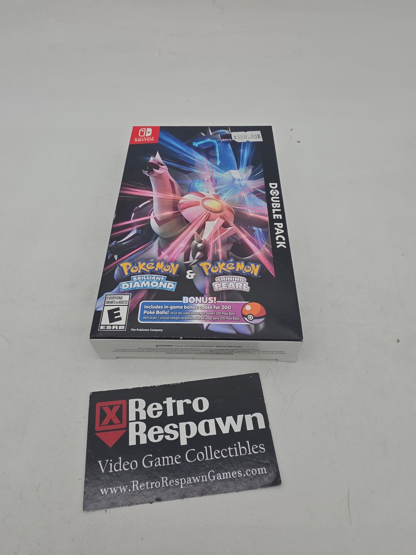 Pokemon Brilliant Diamond & Shining Pearl Double Pack - Nintendo Switch (Sealed)