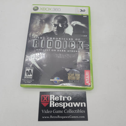 Chronicles of Riddick: Assault on Dark Athena - Xbox 360 (Complete)
