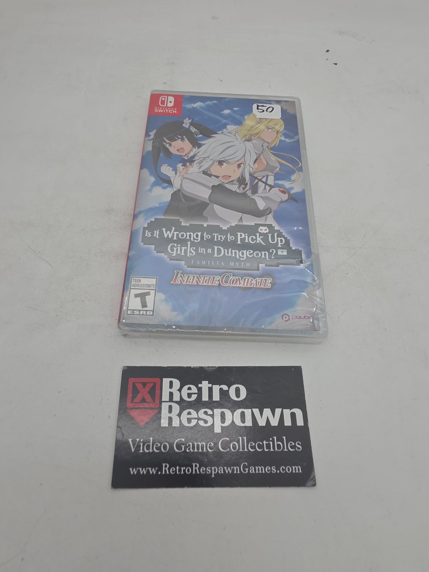 Is It Wrong to Try to Pick Up Girls in A Dungeon: Infinite Combat - Nintendo Switch (Sealed)