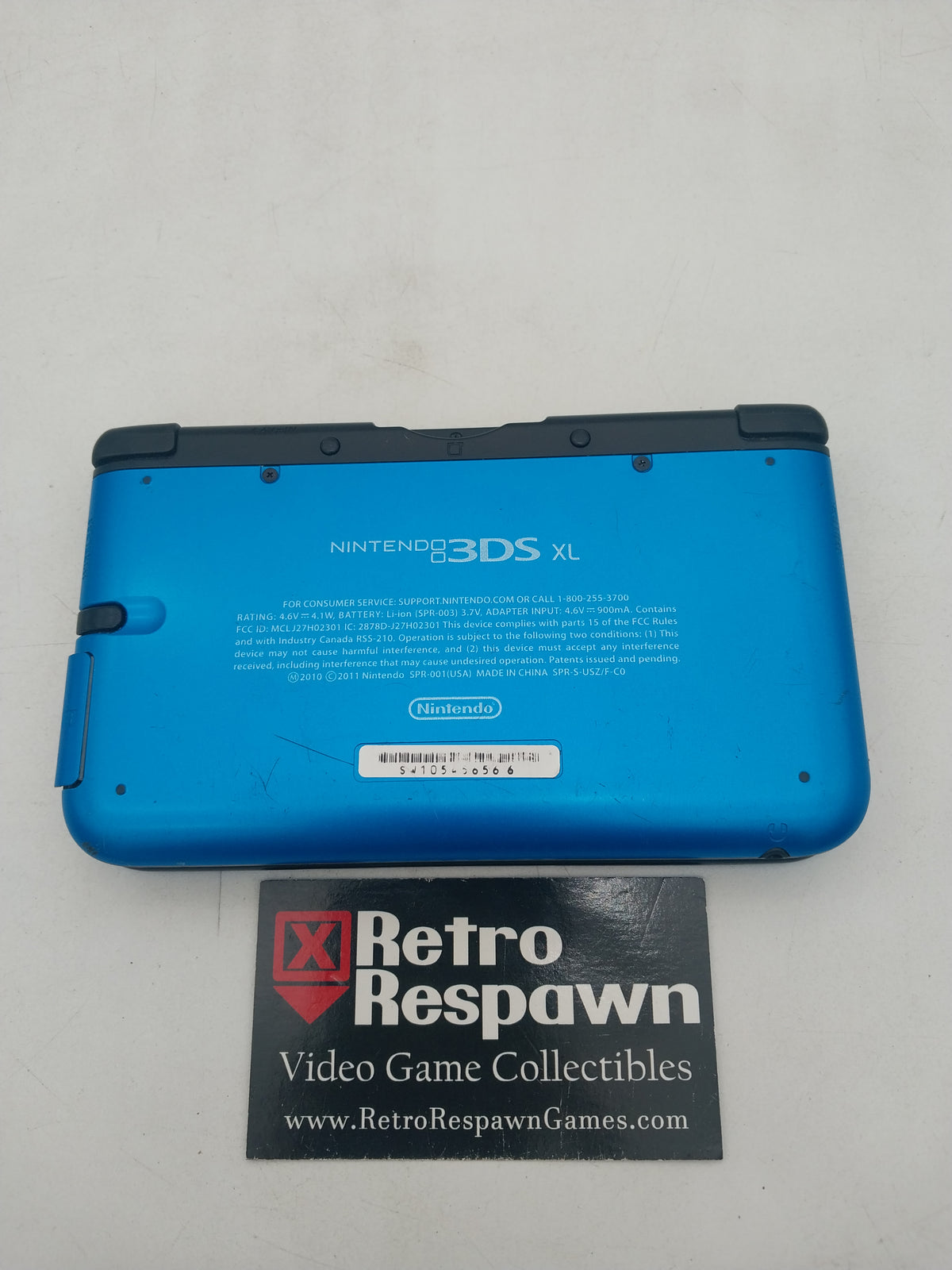 Nintendo 3DS XL Black & Blue - Nintendo 3DS (Console + Charger)