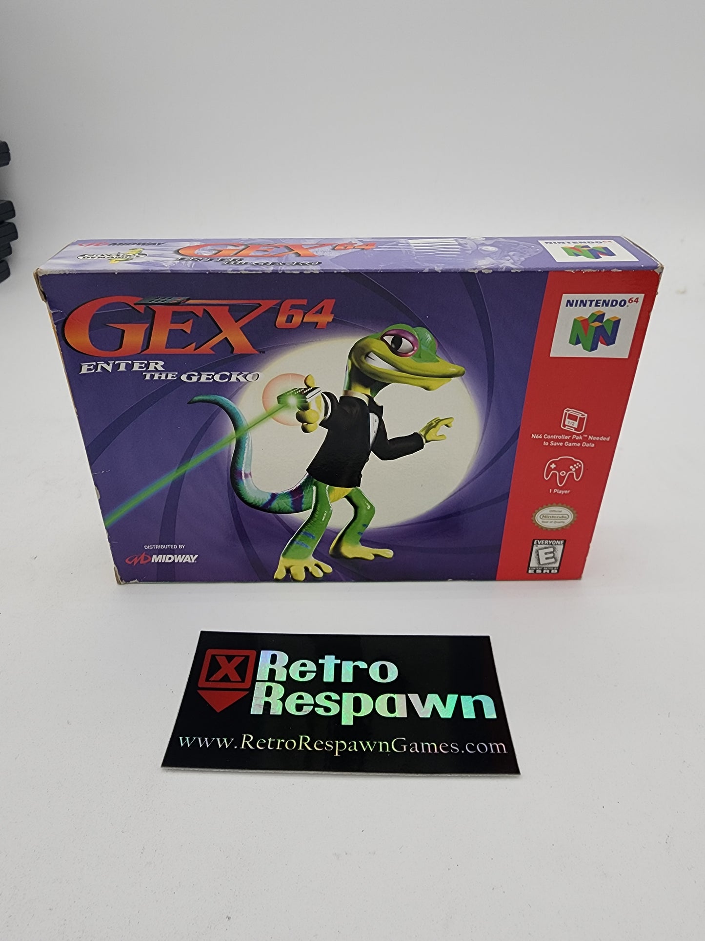 Gex 64 - Nintendo 64 (Complete)