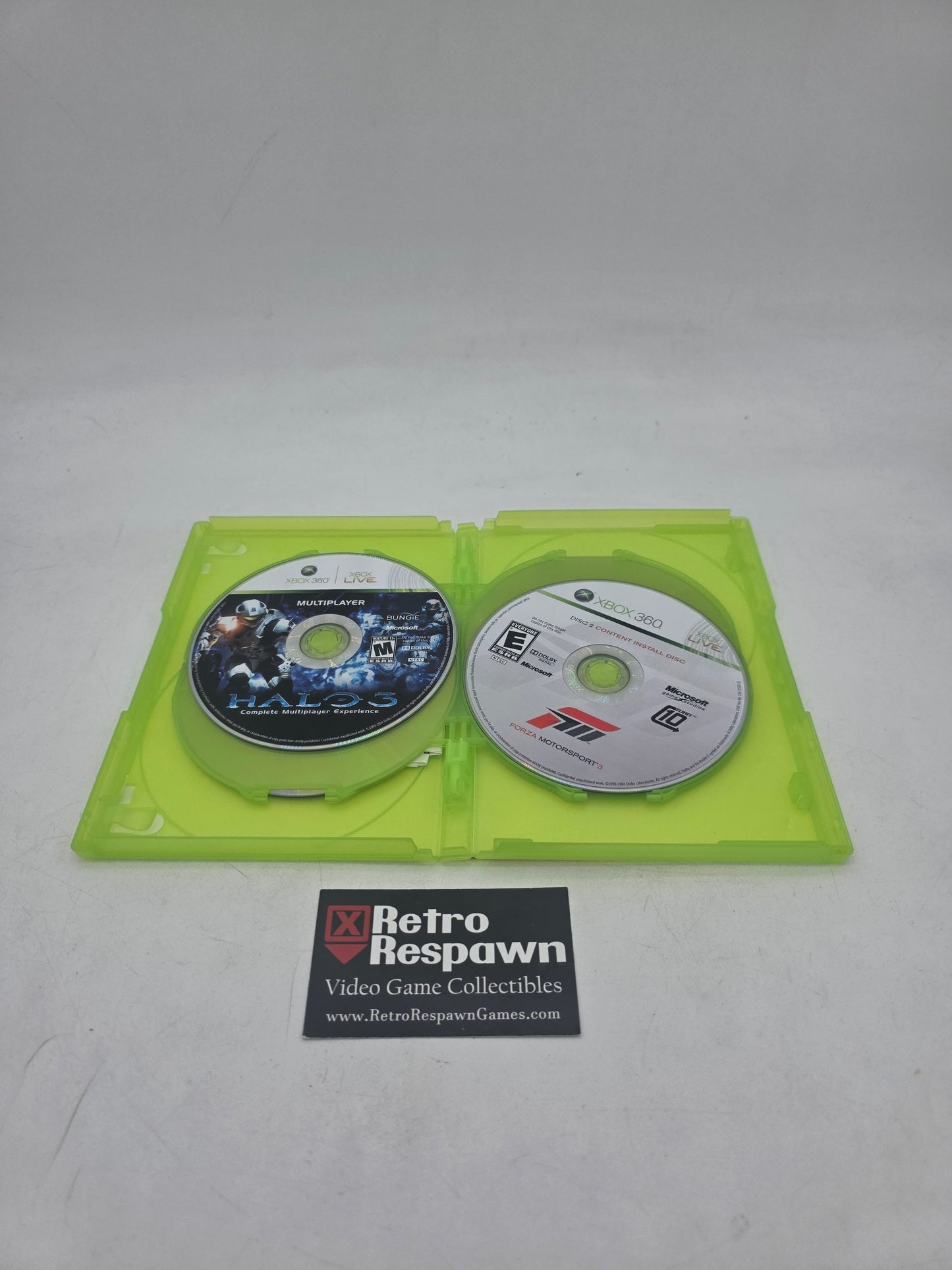 Halo 3: ODST & Forza Motorsport 3 - Xbox 360 (Complete)