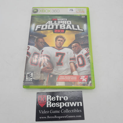 All Pro Football 2K8 - Xbox 360 (Complete)
