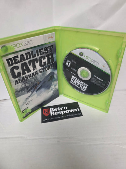 Deadliest Catch Alaskan Storm - Xbox 360 (Complete)
