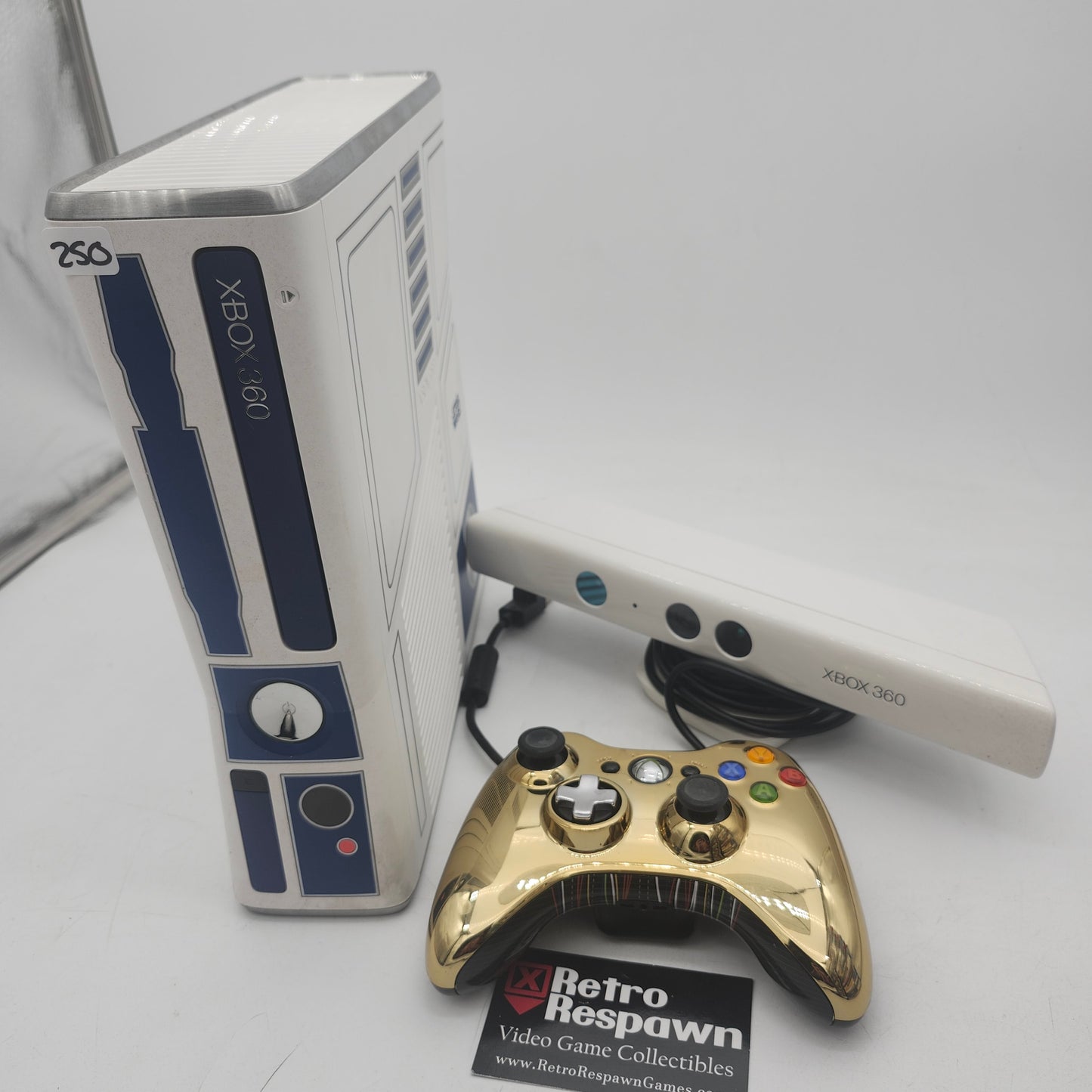 Xbox 360 Console Star Wars Console - Xbox 360 (Console,Controller,Kinect,all wires,hardrive)