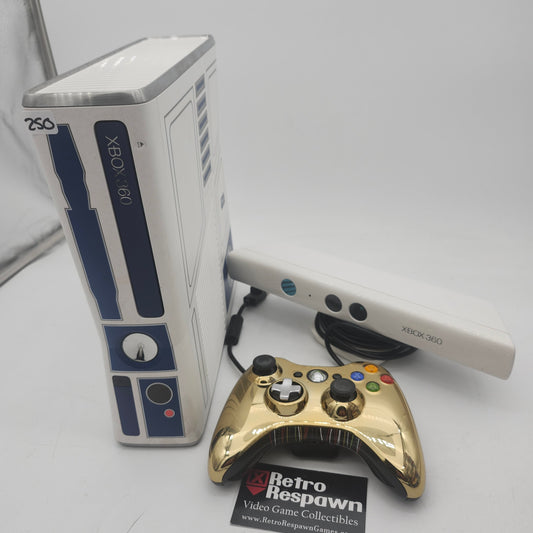 Xbox 360 Console Star Wars Console - Xbox 360 (Console,Controller,Kinect,all wires,hardrive)
