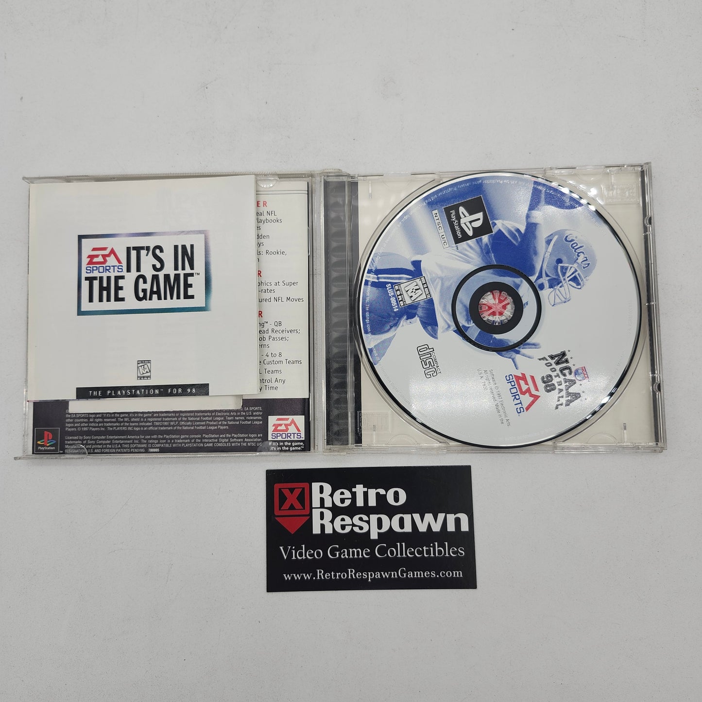 NCAA Football 98 - Playstation (Complete)