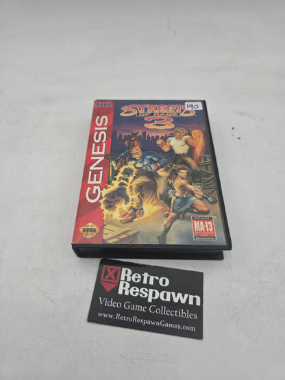 Streets of Rage 3 - Sega Genesis (Complete/Look at all pics)