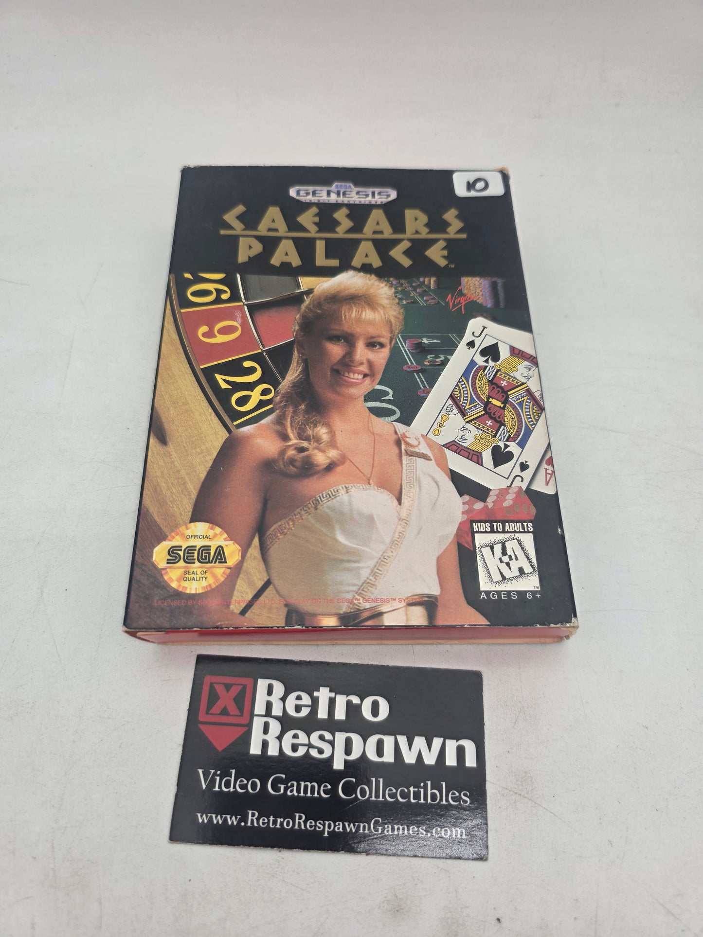 Caesar's Palace - Sega Genesis (Complete)