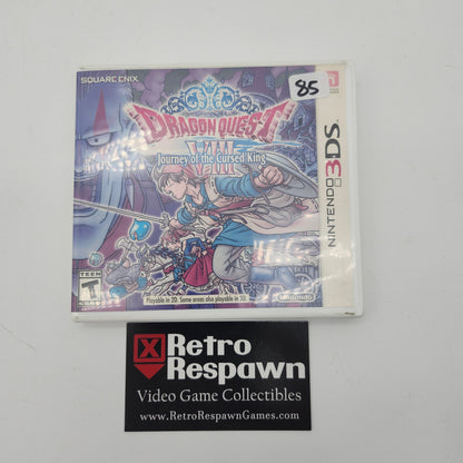 Dragon Quest VIII: Journey of the Cursed King - Nintendo 3DS (Complete)