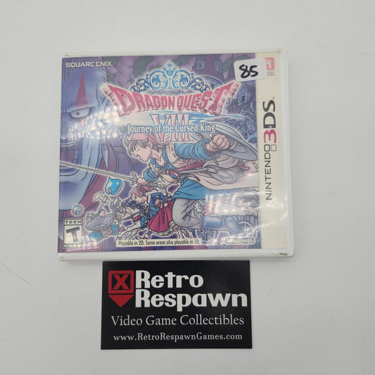Dragon Quest VIII: Journey of the Cursed King - Nintendo 3DS (Complete)