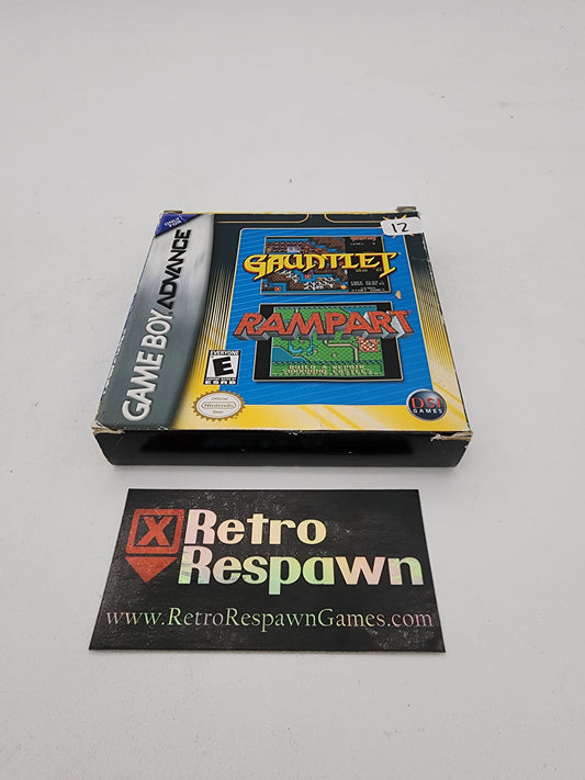 Gauntlet and Rampart - GameBoy Advance (Complete)