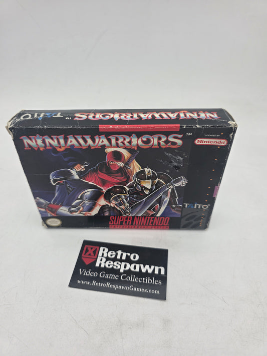 Ninja Warriors - Super Nintendo (Complete)