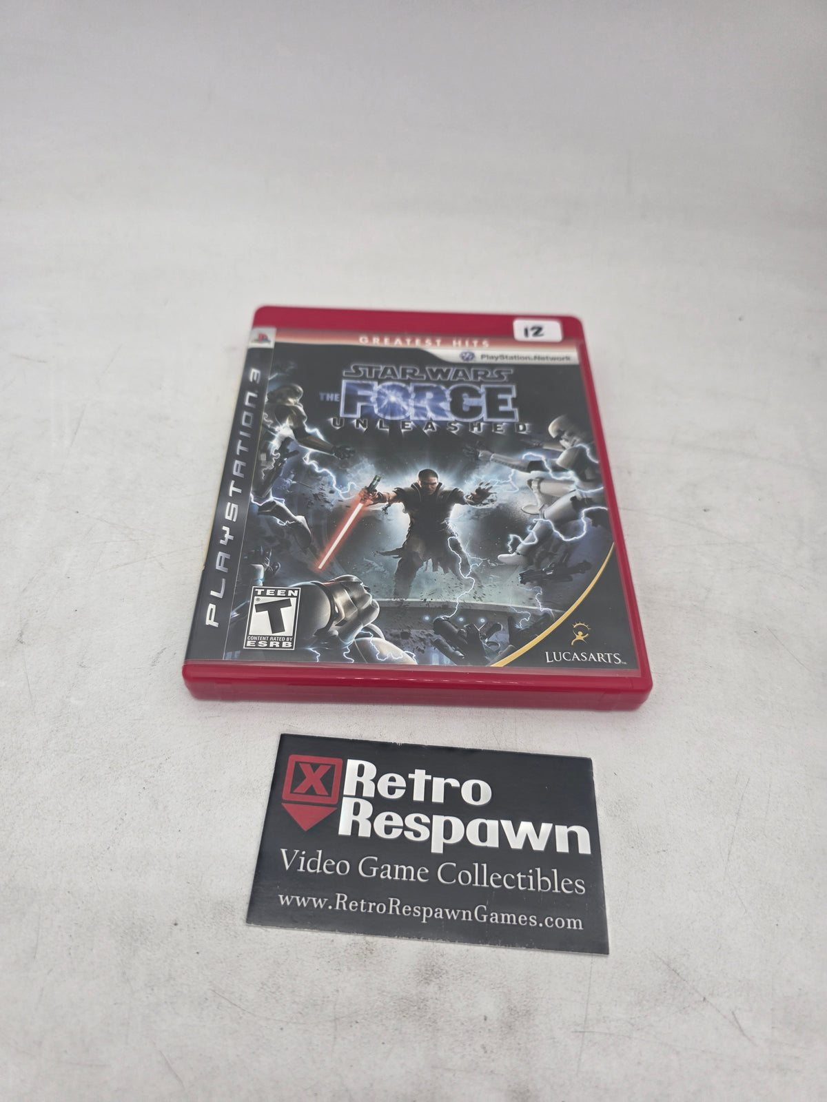 Star Wars The Force Unleashed [Greatest Hits] - Playstation 3 (Complete)