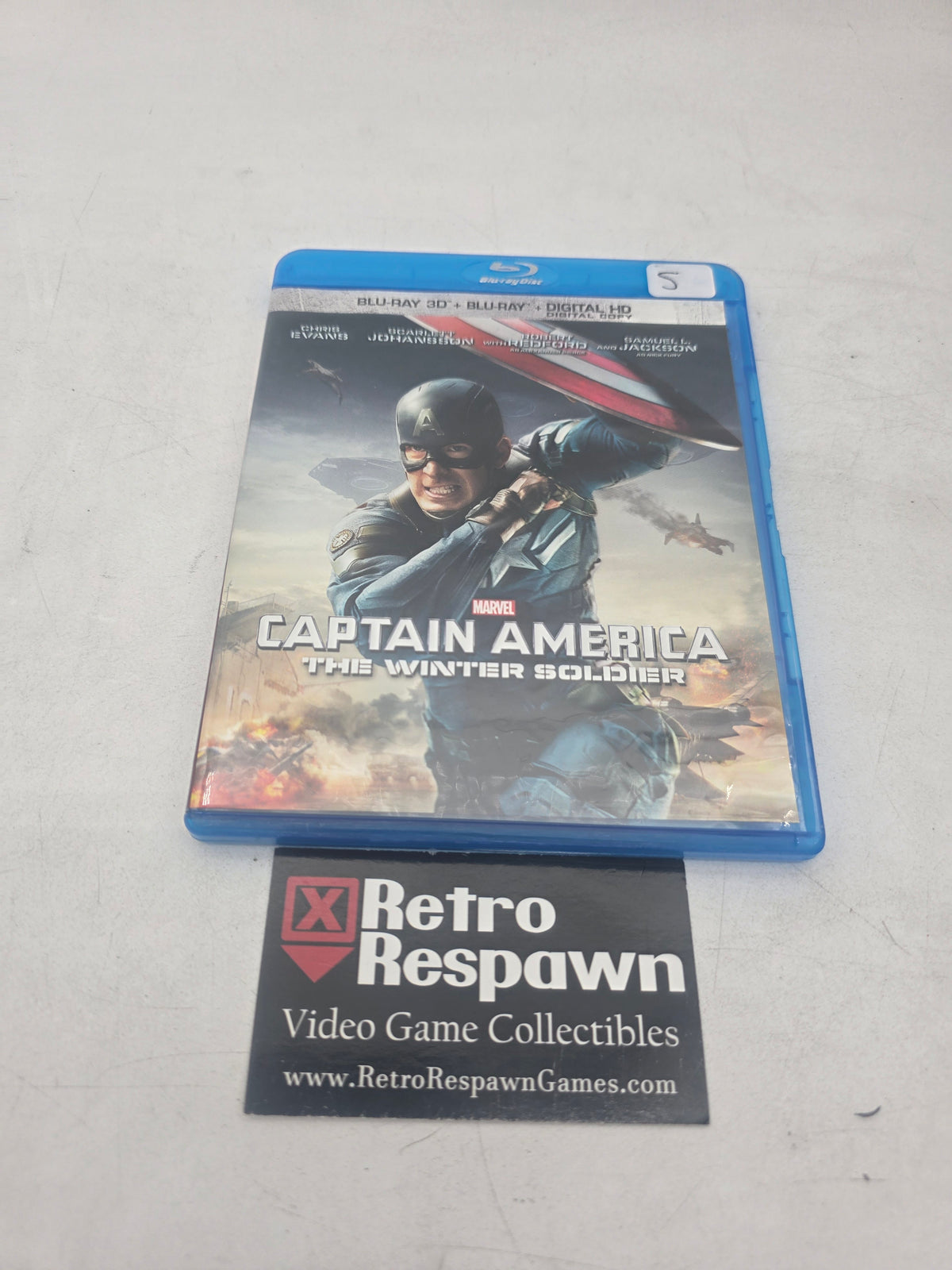 Captain America The Winter Soldier [Blu-Ray 3D + Blu-Ray] - TV-Show/Movie (Complete)