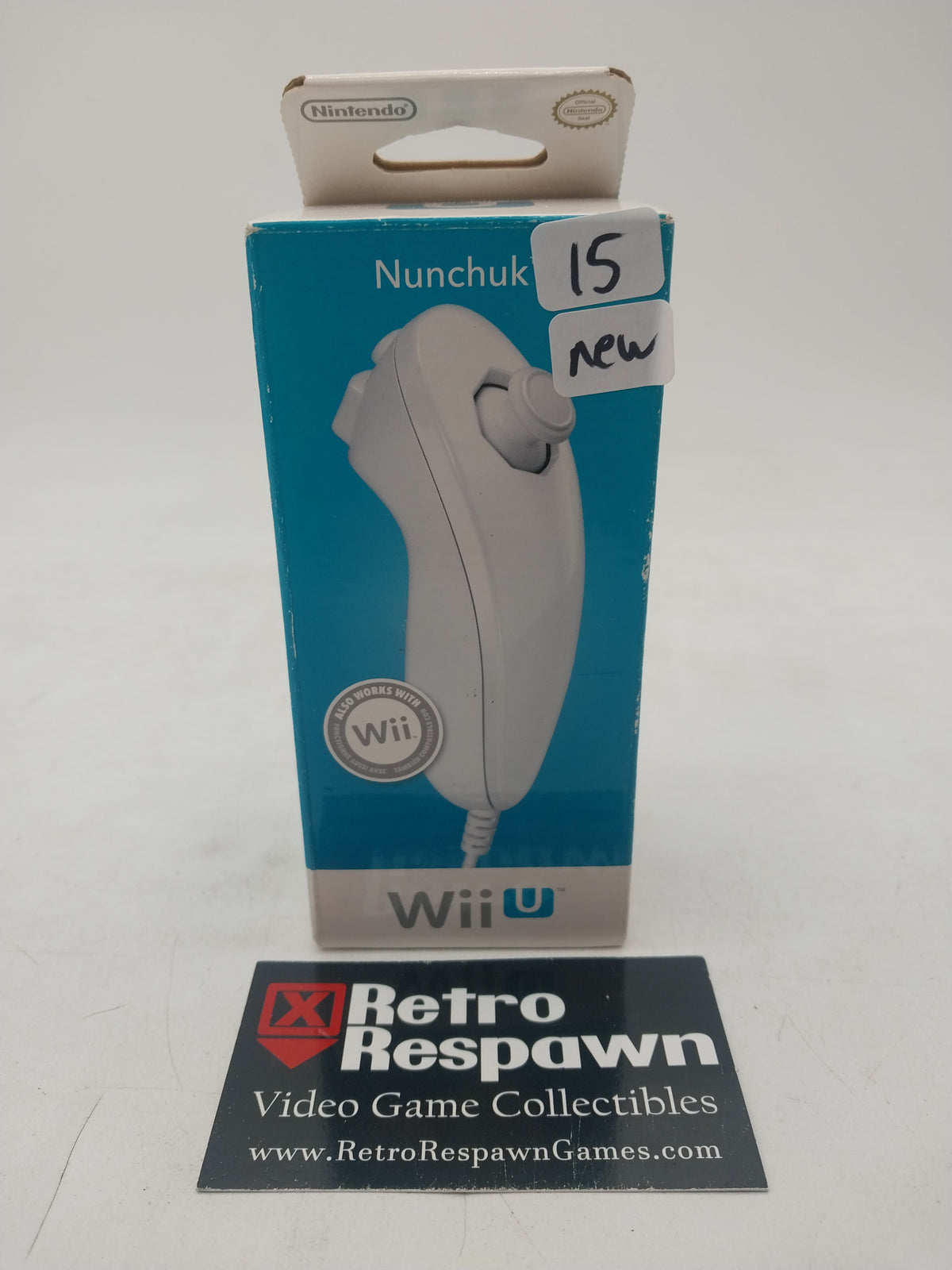 Wii U Nunchuk [White] - Wii U (Sealed)