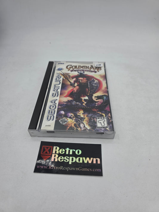 Golden Axe The Duel - Sega Saturn (Complete)