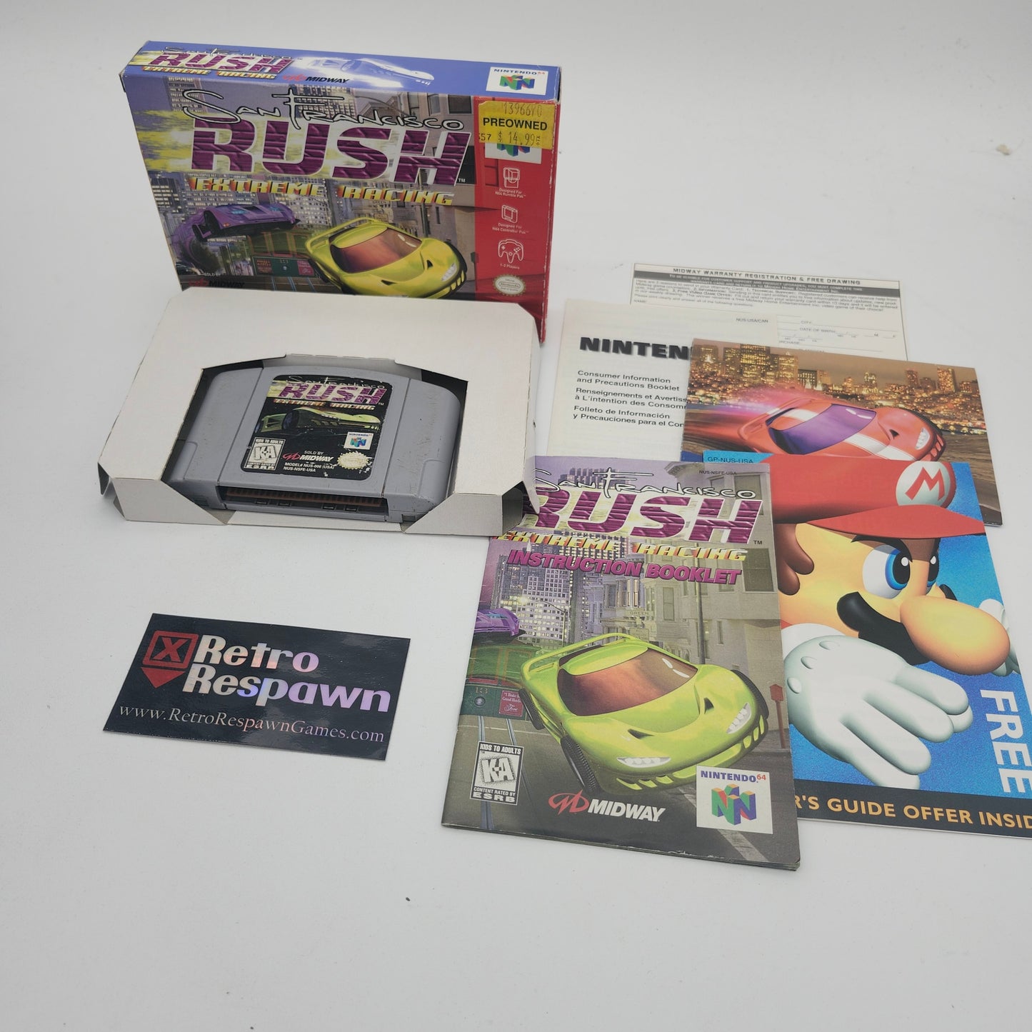 San Francisco Rush - Nintendo 64 (Complete)