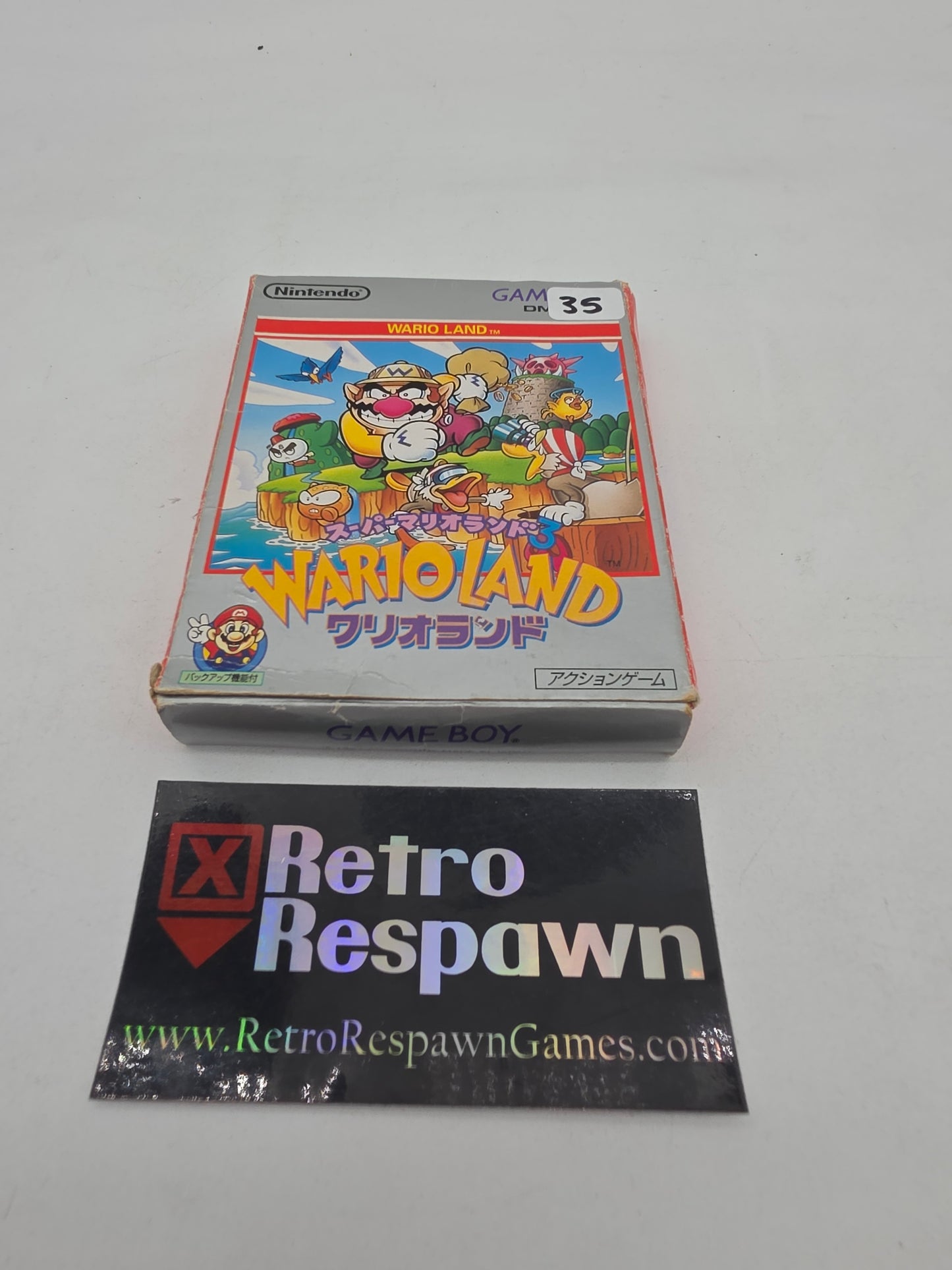 Wario Land: Super Mario Land 3 - JP GameBoy (Complete)