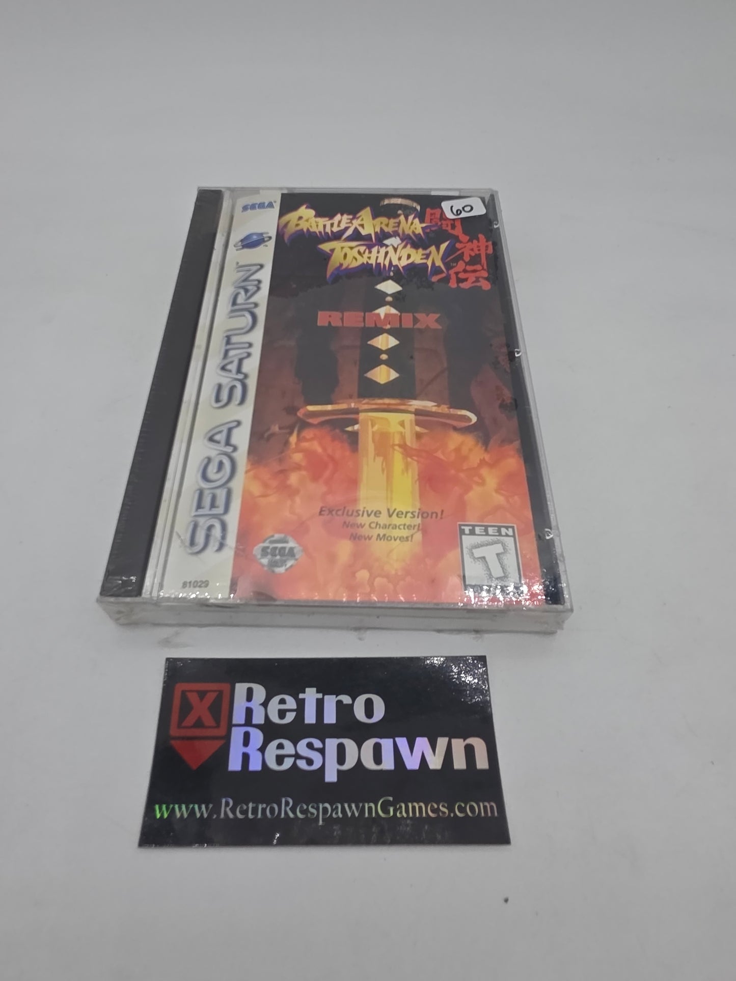 Battle Arena Toshinden Remix - Sega Saturn (Sealed)