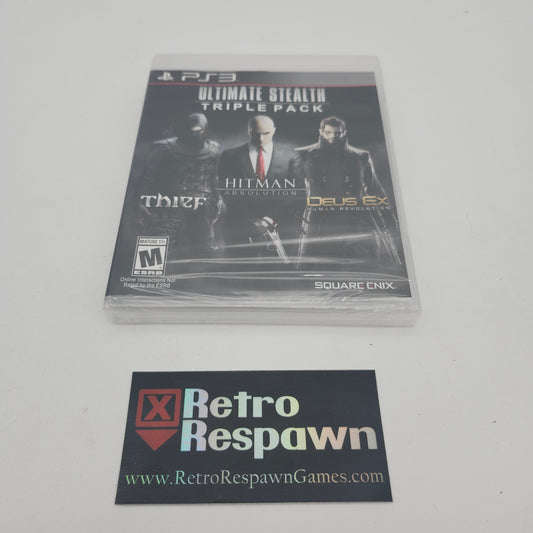 Ultimate Stealth Triple Pack - Playstation 3 (Sealed)