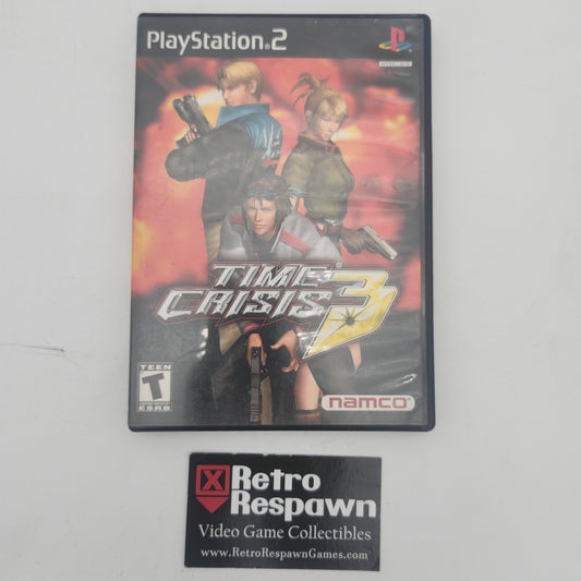 Time Crisis 3 - Playstation 2 (Complete)