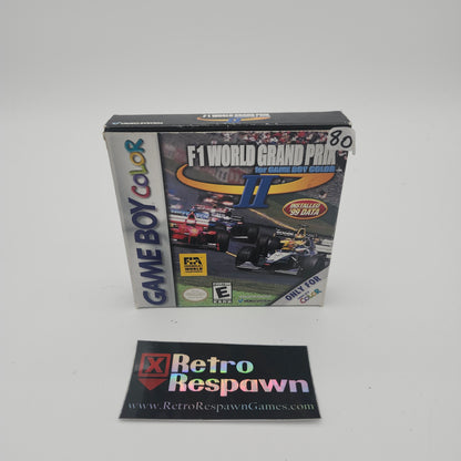F1 World Grand Prix II - GameBoy Color (Complete)
