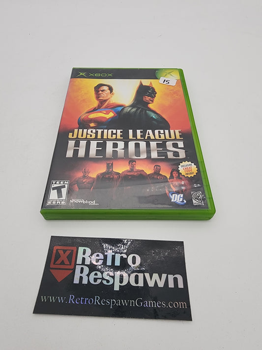 Justice League Heroes - Xbox (Complete)