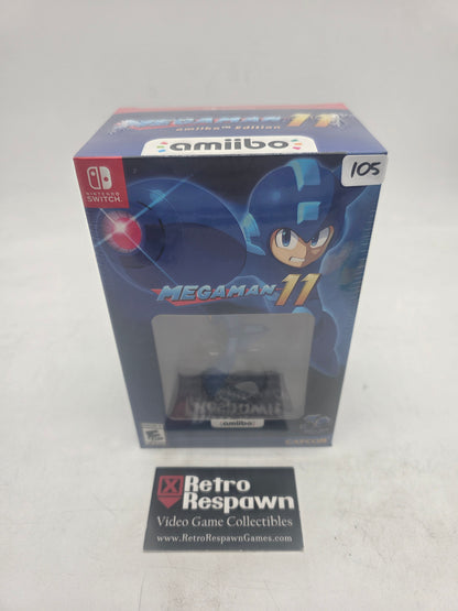 Mega Man 11 [amiibo Bundle] - Nintendo Switch (Sealed)