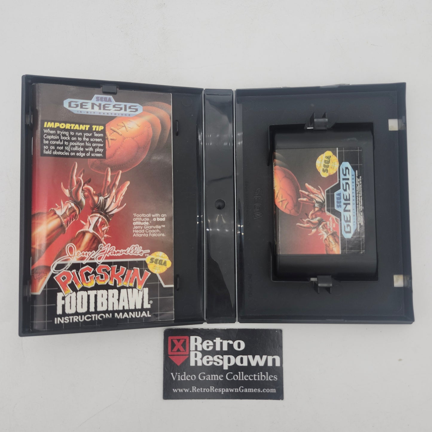 Jerry Glanville's Pigskin Footbrawl - Sega Genesis (Complete)