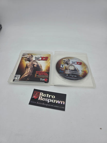 WWE '12 - Playstation 3 (Complete)