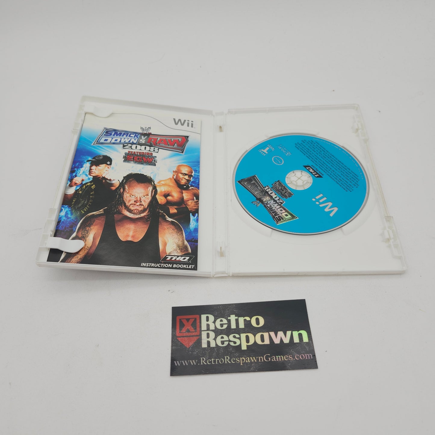 WWE Smackdown vs. Raw 2008 - Wii (Complete)