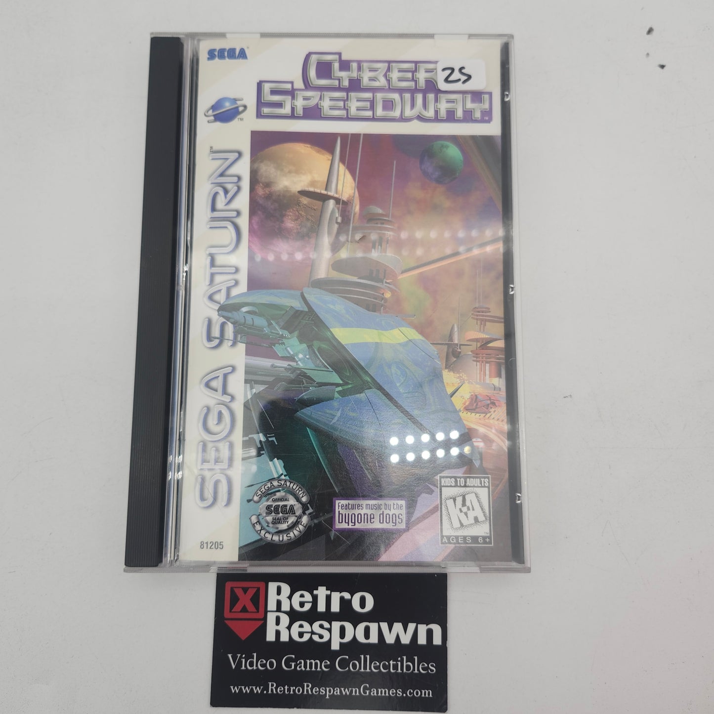 Cyber Speedway - Sega Saturn (Complete)