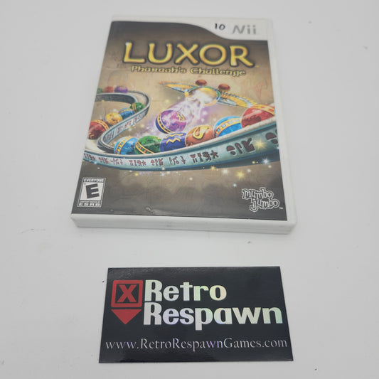 Luxor Pharaoh's Challenge - Wii (Complete)