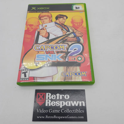 Capcom vs SNK 2 EO - Xbox (Complete)