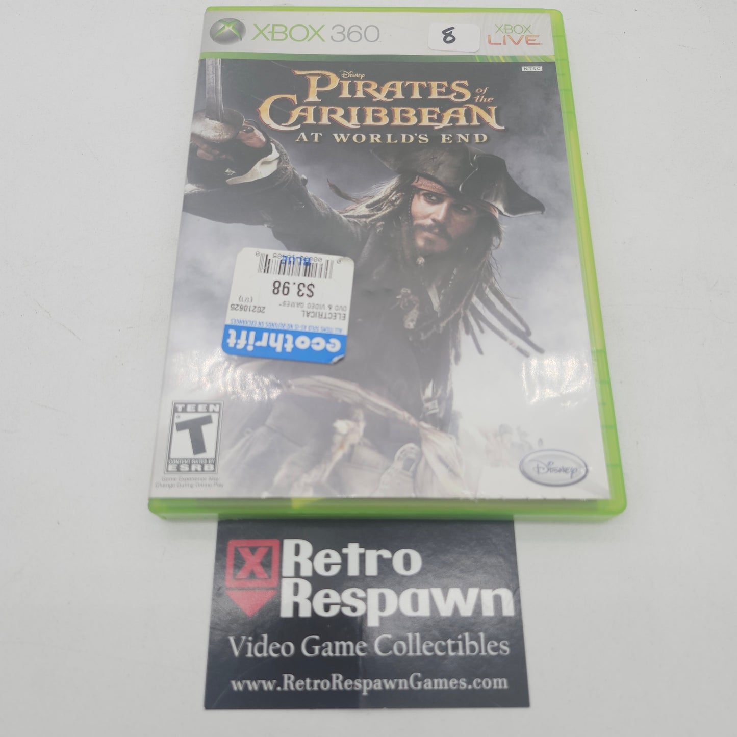Pirates of the Caribbean At World's End - Xbox 360 (Complete)
