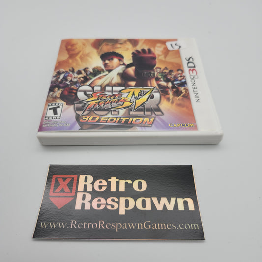 Super Street Fighter IV 3D Edition - Nintendo 3DS (Complete)