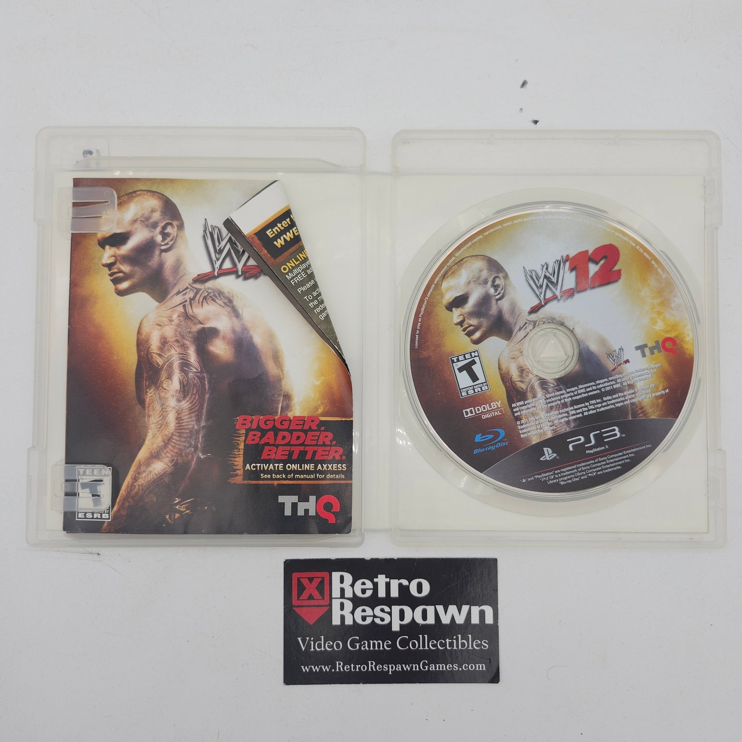 WWE '12 - Playstation 3 (Complete)