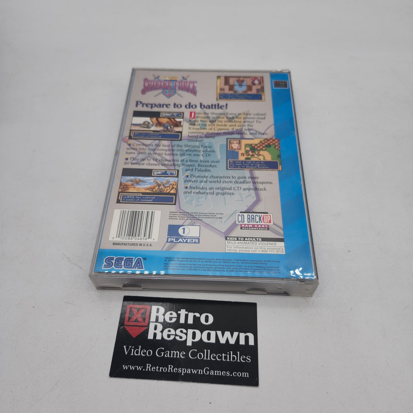 Shining Force CD - Sega CD (Complete)